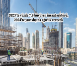 İş Makinası - 2023’TE YÜZDE 7,8 BÜYÜYEN İNŞAAT SEKTÖRÜ, 2024’TE YURT DIŞINA AĞIRLIK VERECEK Forum Makina